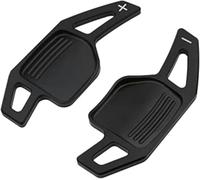 JQHXFDC - Extensión de Las levas de Cambio del Volante del Coche Adhesivo para Coche - Apto para Audi Q7 4L 2006 2007 2008 2009 2010 2011