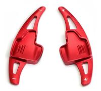 JQHXFDC - Extensión de Las levas de Cambio del Volante del Coche Adhesivo para Coche - Apto para F-ORD Puma Ecosport Focus Titanium ST Wagon Kuga EcoBoost