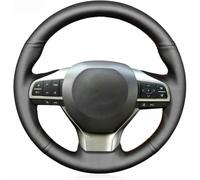 JQHXFDC Funda de Volante de Franela Transpirable, Antideslizante y Cosida a Mano para Lexus ES200 ES250 ES300h ES350 2015-2018