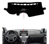 JQHXFDC - Funda para salpicadero de Coche de Gamuza y Franela de poliéster Apto para Toyota Land Cruiser Prado J150 Series GX GXL 2013 2014 2015 2016 2017 2018 2019