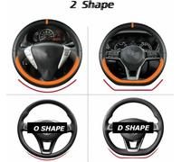 JQHXFDC Funda Protectora para Volante de Coche, de Piel y Ante para Nissan para Versa Sedan para C11 para N17 para E12 para N18 para Versa para Note para Almera