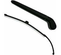 JQHXFDC Juego de escobillas y Brazos para limpiaparabrisas Trasero de Coche, Cepillo para Parabrisas y Ventana para Volvo V60 2020-NOW