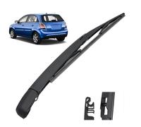 JQHXFDC - Juego de escobillas y Brazos para limpiaparabrisas Trasero de Coche, Cepillo para Parabrisas y Ventana 14" para Kia Rio 2 Hatchback JB 2005 2006 2007 2008 2009 2010 2011