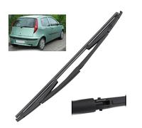 JQHXFDC - Limpiaparabrisas 14" para Fiat Punto 188 1999 2000 2001 2002 2003 2004 2005 2006 2007 2008 2009 2010Juego de escobillas y Brazos del limpiaparabrisas Trasero Cepillo para Parabrisas