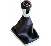 JQHXFDC - Palanca de Cambios de Cuero para Coche, pomo de Cambio de Marchas, pomo de Cambio de Marchas para Coche para Bora para MK4 para Golf 4 Jetta 4 1998-2004