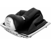 JQHXFDC - Palanca de Cambios de Cuero para Coche, pomo de Cambio de Marchas, pomo de Cambio de Marchas para Coche para Ford para Focus 2 MK2 2005-2011 para Fiesta Kuga 2008-2012