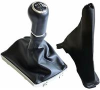 JQHXFDC - Palanca de Cambios de Cuero para Coche, pomo de Cambio de Marchas, pomo de Cambio de Marchas para Coche para Opel para Astra III H 1.6 para Vauxhall 2004-2010