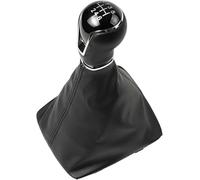 JQHXFDC Palanca de Cambios para Coche Balonmano - para Seat para Leon III 3 MK3 2012-2020 Pomo de Palanca de Cambios para Coche Palanca de Cambios de Cuero