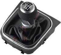 JQHXFDC Palanca de Cambios para Coche Balonmano - para Seat para Leon MK1 Pomo de Palanca de Cambios para Coche Palanca de Cambios de Cuero