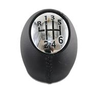 JQHXFDC - Pomo de palanca de cambios de coche de piel sintética para Renault Scenic/Grand Scenic 2 II 3 III 2003-2015