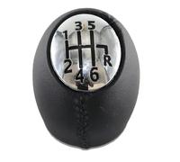 JQHXFDC - Pomo de palanca de cambios de piel sintética para Renault Scenic/Grand Scenic 2 II 3 III 2003-2015