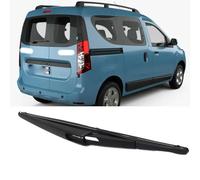 JQHXFDC - Tergicristallo 10" para Dacia Dokker 2012-2017 2016 2015 2014 2013 250mm Juego de escobillas y Brazos del limpiaparabrisas Trasero Cepillo para Parabrisas