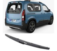 JQHXFDC - Tergicristallo 14" para Peugeot Rifter 2018-2022 350MM Juego de escobillas y Brazos del limpiaparabrisas Trasero Cepillo para Parabrisas