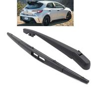 JQHXFDC - Tergicristallo para Toyota para Corolla 2019-2023 Juego de escobillas y Brazos del limpiaparabrisas Trasero Cepillo para Parabrisas