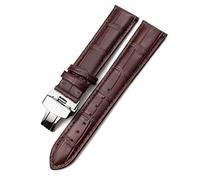 JQQJZLC 20 mm 22 mm 19 mm 21 mm Reloj de cuero Correa