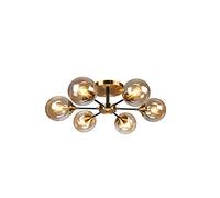 JQQJZLC Arte Moderno Candelera Sputnik, Lámpara de Techo Molecular de luz de Techo con Luces de Techo de Techo de Techo de lámpara de Techo de lámpara de Techo de la Barra de la lámpara del hogar,