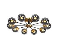 JQQJZLC Arte Moderno Candelera Sputnik, Lámpara de Techo Molecular de luz de Techo con Luces de Techo de Techo de Techo de lámpara de Techo de lámpara de Techo de la Barra de la lámpara del hogar,