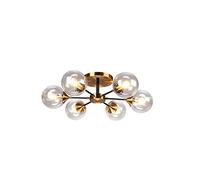 JQQJZLC Arte Moderno Candelera Sputnik, Lámpara de Techo Molecular de luz de Techo con Luces de Techo de Techo de Techo de lámpara de Techo de lámpara de Techo de la Barra de la lámpara del hogar,