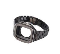 JQQJZLC Caja de correa de reloj de acero inoxidable Conjunto de la correa de la banda 9 8 7 6 SE 5 4 3 41 mm 45 mm 44 mm Serie 44 mm Actualización de reloj Reemplazar la correa de la pulsera