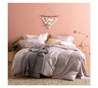 JQQJZLC Casa de Cama de Ropa de Cama de Cuatro Piezas Compatible con Adultos 4 Piezas King King Queen Tamaño nórdico Superiores Casas de Almohadillas Camas establecidas, establecidas,