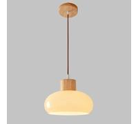 JQQJZLC Casa de Campo Pequeñas Luces Colgantes Isla de Cocina, lámpara de Techo de Altura Ajustable con Sombra de cúpula de Vidrio, Comedor de la Sala de Estar en la Entrada de araña Colgantes