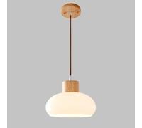 JQQJZLC Casa de Campo Pequeñas Luces Colgantes Isla de Cocina, lámpara de Techo de Altura Ajustable con Sombra de cúpula de Vidrio, Comedor de la Sala de Estar en la Entrada de araña Colgantes