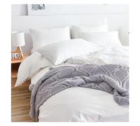 JQQJZLC Conjunto de Ropa de Cama de Cuatro Piezas Cama de Tapa década de Cuatro Piezas Euro Compatible con Doble homónimo de Almohadas de Lujo de Lujo Juego de Ropa de Cama de Dormitorio