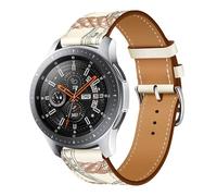 JQQJZLC Correa de cuero para reloj 3/4Pro /5 Sport Bracelet Band for Watch GT 46MM /GT2E /GT3 46 mm Accesorios de reemplazo de banda de vigilancia