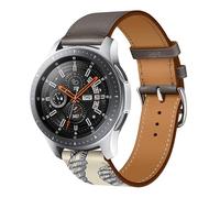 JQQJZLC Correa de cuero para reloj 3/4Pro /5 Sport Bracelet Band for Watch GT 46MM /GT2E /GT3 46 mm Accesorios de reemplazo de banda de vigilancia
