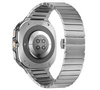 JQQJZLC Correa de Lujo para Brazalete de Mariposa de 47 mm Watch Metal Titanium Band