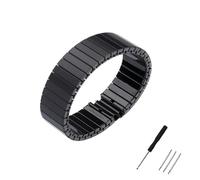 JQQJZLC Corturas de Reloj 14 mm 16 mm 18 mm 20 mm 22 mm Elástico Banda de Reloj elástica Correa de Acero Inoxidable Metal de Metal Flexible Strapasta para Correa