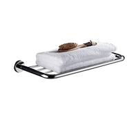 JQQJZLC Estante de baño Rack de Toalla de Acero Inoxidable Organizador de estantería montada en la Pared Firma de instalación de puñetazos 40~80 cm de almacenamiento/50 cm