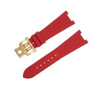 JQQJZLC FKM Fluororubber Bands para la correa Patek Philippe para Nautilus Watchband 5711/5712 Accesorios de pulsera de interfaz original