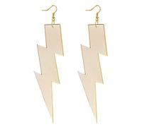 JQQJZLC Joyas para Mujeres Pendientes de Plata, Fluorescencia Rayo Colorido Mujeres Pendientes de caída Larga Joya Punk Joya Bijoux para Regalos de Fiesta para Novia, Esposa, Hermana, Hija, Hija,