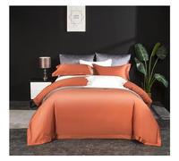 JQQJZLC Juego de Ropa de Cama de Cuatro Piezas 1000tc Juegos de Cama de algodón Egipcio de la Reina Rey Salled Sheets Linen 4 PCS Camino de Cuatro Piezas,