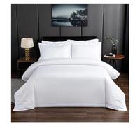 JQQJZLC Juego de Ropa de Cama de Cuatro Piezas de Ropa de Cama de Lujo compatibles con láminas de Tapa dórcula de Reina/Rey/Rey Lino Lino Cama de satén algodón de Cuatro Piezas,