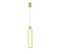 JQQJZLC Lámpara de colgación de Cristal Creativa Simple Sala de Estar TV Backing Chandelier de Metal Metal de Alambre Largo Lámpara de lámpara de cabecera para el Restaurante de Arte Industrial Bar