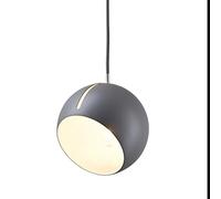 JQQJZLC Lámpara de Colgante de Tapa de Bote Ajustable E27 Decoración de Techo de la Bola Inclinada geométrica, lámpara de Escalera de luz Colgante posmoderna de F