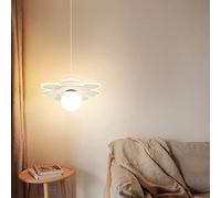 JQQJZLC Luces Colgantes de Techo LED Simples Modernos Flor Lámpara de decoración de Arte acrílico para el Pasillo Balcón Balcón del Pasillo Dormitorio del Dormitorio Casa del hogar Lámpara de Colgar