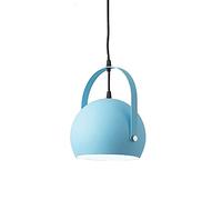 JQQJZLC Luz Base E27 de 1 Light E27 Luz de luz Nordic Estilo nórdico Moderno Techo Candelier Colorido Aluminio Hanging Techo Luz de Colgante Ajustable Ajuste para el Comedor Show de Dormitorio del