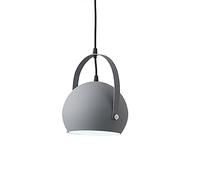 JQQJZLC Luz Base E27 de 1 Light E27 Luz de luz Nordic Estilo nórdico Moderno Techo Candelier Colorido Aluminio Hanging Techo Luz de Colgante Ajustable Ajuste para el Comedor Show de Dormitorio del