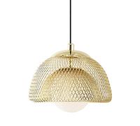 JQQJZLC Luz de Colgante Luz de luz de Hierro Forjado Cosco de Techo Colgante de iluminación para el Dormitorio de baño Cambia de Techo Moderno de Techo Moderno de 1 luz E27 Luz de luz (35 cm)