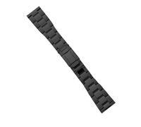 JQQJZLC Mira Correas de 22 mm Banda de Reloj de Acero Inoxidable Correa de Metal Universal de 3 Bolas para Mujeres Pulsera Pulsera de Brazalete