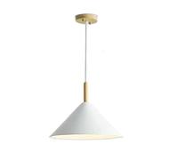 JQQJZLC Nordic Minimum Restaurant Luz Colgante de la lámpara de Madera Maciza Personalidad Creativa Candelier de la luz del Techo Rojo danés Luces de iluminación de Techo Rojo Luces Decorativas Luz