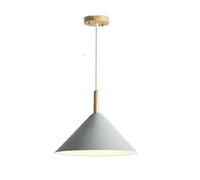JQQJZLC Nordic Minimum Restaurant Luz Colgante de la lámpara de Madera Maciza Personalidad Creativa Candelier de la luz del Techo Rojo danés Luces de iluminación de Techo Rojo Luces Decorativas Luz