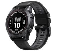 JQQJZLC Para la banda Fenix8 de 22 mm de ancho Fenix 6 Correa para Fenix 5/Fenix 7/Fenix 5 Plus/Fenix 6 Pro Soft Silicone Watch Band