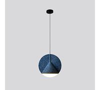 JQQJZLC Protección de los Ojos Simple Comedor Candelier Mesa de Barra Creativa Lámpara Colgante Personalidad Nordic Dormitorio Bedside Art Decorative Pendse Light, LED Tricolor Light L