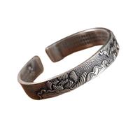 JQQJZLC Pulsera S999 PIE Silver Lady Silver Pulsera Abierta Regalo de cumpleaños Bangle para mujeres Joyas Damas Joyas