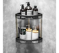 JQQJZLC Rack de Toallas Juego de Hardware de baño, Barra de Toallas de Cobre de Oro Negro, reposabrazos, trípode, Accesorios de baño Hardware/reposabrazos de baño