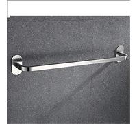 JQQJZLC Racks de Toallas Rejilla de Toallas, Barra de Toalla de succión de un Solo Polo de un Solo Polo, Montaje en la Pared del Proceso de Dibujo de Alambre de baño/a